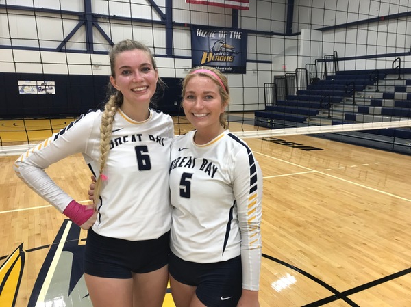 Volleyball Celebrates Senior night with Win against NHTI